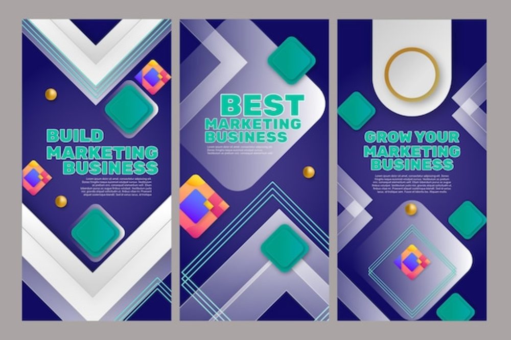 營(yíng)銷(xiāo)業(yè)務(wù)instagram故事模板